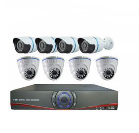 Sistema de segurança CANAIS internos exteriores e 4 de 4 do CCTV DVR da vídeo caseiro da câmera DVR dos jogos 8CH 8