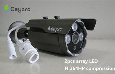 Câmera exterior do sensor da câmera da monitoração remota do IP de Megapixel/CMOS