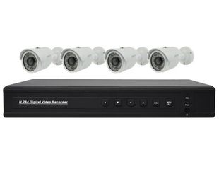 Câmara de vigilância video 4CH câmeras autônomas da bala do CCTV de DVR e de IR