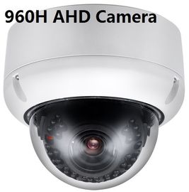 da câmera impermeável do CCTV da abóbada definição alta branca AHD de 1.3MP IR