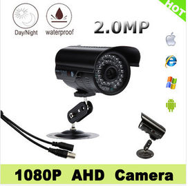 A câmara de segurança impermeável 36pcs do IP do CCTV da bala AHD conduziu a lente de 2.0MP 4mm
