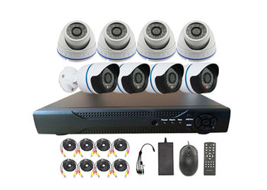 Sistemas à prova de intempéries da câmara de segurança do CCTV do negócio/casa com 8CH D1 DVR