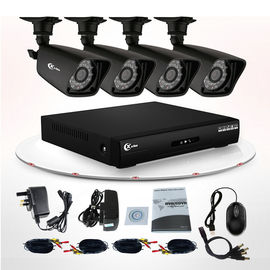 Jogos do jogo da câmara de segurança 8CH DVR do CCTV do diodo emissor de luz IR da prova 24 do vândalo/câmara de segurança