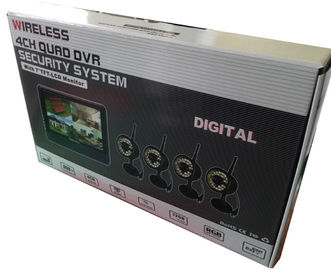 Sistema sem fio da câmara de segurança da gravação video DVR de Digitas da cifragem de dados com gravação do avoirdupois do segmento