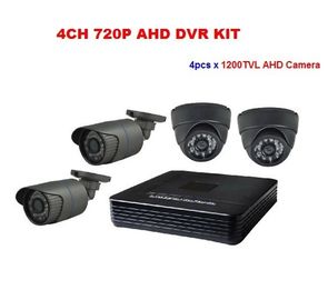 Jogos de HD 720P 4CH AHD, jogos de 4CH P2P AHD DVR, sistema da câmara de vídeo DVR de AHD