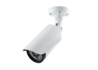 Segurança exterior das câmeras do CCTV da visão nocturna da rede de FHD 1080P com alojamento branco