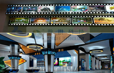 projetores comerciais do cinema